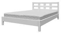 Фото  кровать двуспальная вероника-4 (см 140х200) без основания с универсальными царгами производитель Браво-мебель