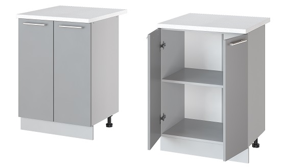 Фото Кухня Бронкс стол-рабочий Н-60 от производителя Леко в Краснодаре по цене 4&nbsp;420 ₽