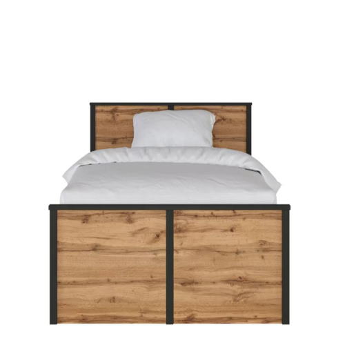 Фото Кровать односпальная Loft LOZ120x200 (СМ 120х200) с основанием от производителя Black Red White (БРВ) в Краснодаре по цене 15 910 ₽