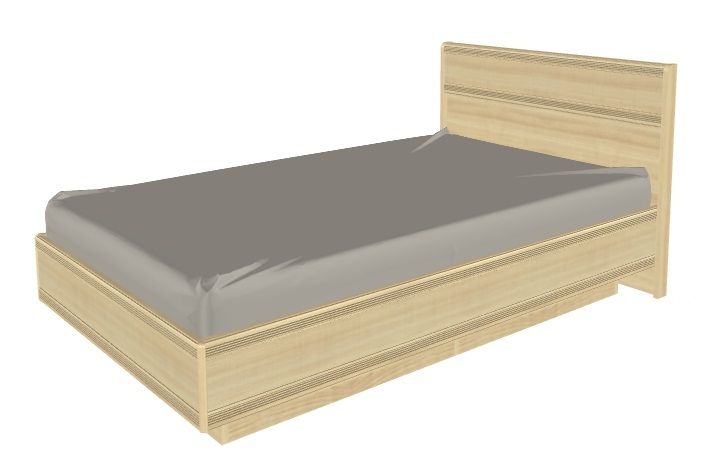 Фото Кровать двуспальная Карина КР-1002 (СМ 140х200) с подъемным механизмом от производителя Лером в Краснодаре по цене 37&nbsp;480 ₽