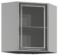 Фото kukhonnye-shkafy-so-steklom кухня барселона шкаф навесной швус 550 производитель Интерьер-центр