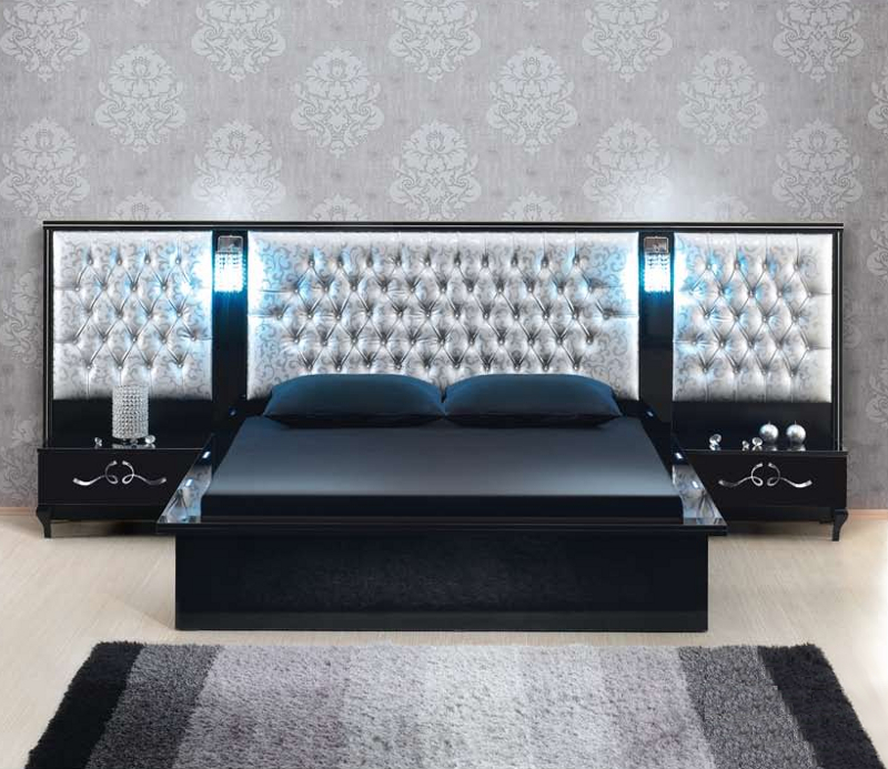 Фото Кровать двухспальная Авангард (ГР 1900х2100хh1340) (СМ 1600х2000) от производителя  в Краснодаре по цене 58 520 ₽