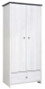 Фото Шкаф Порто SZF2D1S (89) двухдверный от производителя Black Red White (БРВ) в Краснодаре по цене 20&nbsp;080 ₽