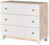 Фото Комод Ланзетти (3 ящика)  от производителя Браво-мебель в Краснодаре по цене 13&nbsp;920 ₽
