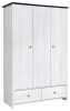 Фото Шкаф Порто SZF3D2S (129) трехдверный от производителя Black Red White (БРВ) в Краснодаре по цене 30&nbsp;340 ₽