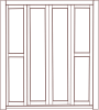 Фото Шкаф Хайтек (225) трехдверный от производителя Алина мебель в Краснодаре по цене 142&nbsp;530 ₽