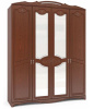 Фото Шкаф Лотос ШР-4 (178) четырехдверный от производителя Браво-мебель в Краснодаре по цене 35&nbsp;360 ₽