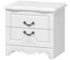 Фото Тумба прикроватная Лотос белый от производителя Браво-мебель в Краснодаре по цене 6&nbsp;320 ₽
