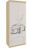 Фото Шкаф комбинированный Форсаж двухстворчатый с ящиками МKF-01 от производителя Мебельсон в Краснодаре по цене 10&nbsp;300 ₽