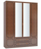Фото Шкаф Лакированный ШР-4 (164) с зеркалом четырехдверный от производителя Браво-мебель в Краснодаре по цене 48&nbsp;970 ₽