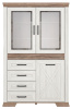 Фото Шкаф Marselle REG2W1D4S от производителя Black Red White (БРВ) в Краснодаре по цене 46&nbsp;690 ₽